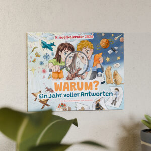 Kinderkalender 2026 „Warum? Ein Jahr voller Antworten“