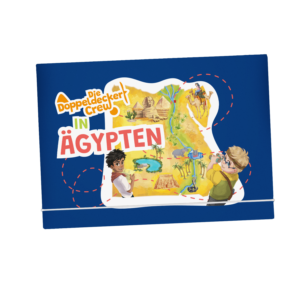 Leere Doppeldecker Crew Staffelmappe 4 „In Ägypten“ zum Sammeln